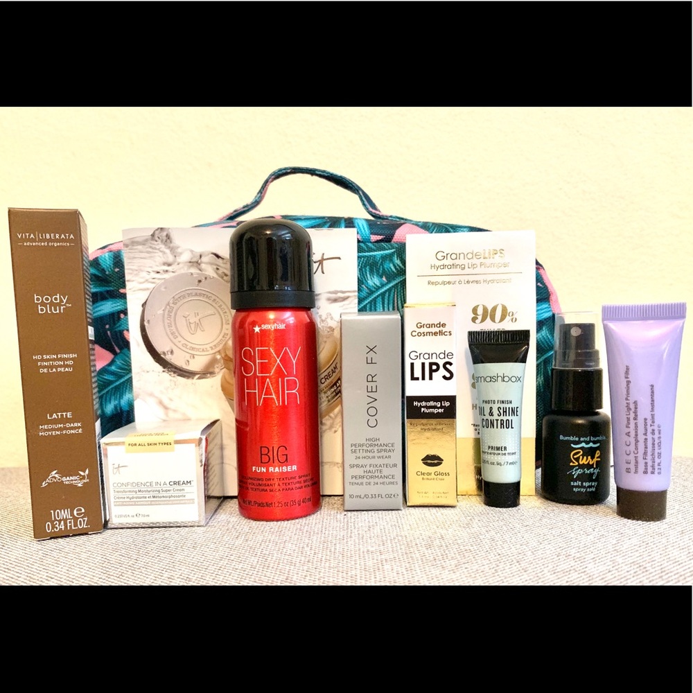 🛍 Bundle Travel Size Prep, Make Up and Hair 🛍